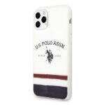US Polo USHCN58PCSTRB iPhone 11 Pro white Tricolor Pattern Collection - imagine 2
