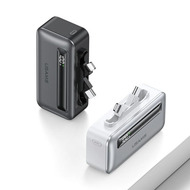 USAMS Powerbank 4500mAh USB-C/Lightning  20W PD Fast Charge tarnish XB Series 4K5CD23301 (US-C - imagine 4