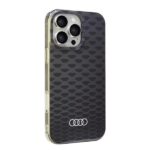 Audi IML Stitching Pattern MagSafe iPhone 16 Pro Max 6.9" black hardcase AU-IMLMIP16PM-Q5/D3-BK - imagine 2