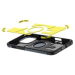 Spigen Tough Armor MAG iPhone 16 Pro Max 6.9" MagSafe metal slate ACS08014 - imagine 6