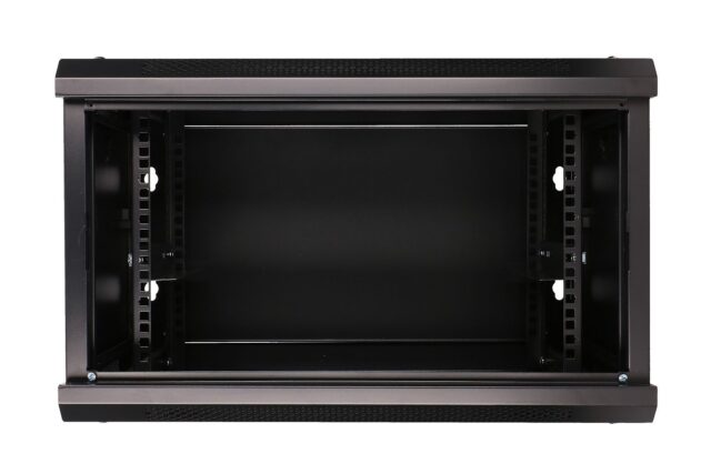 Extralink 6U 600x600 Black | Rackmount cabinet | wall mounted - imagine 3