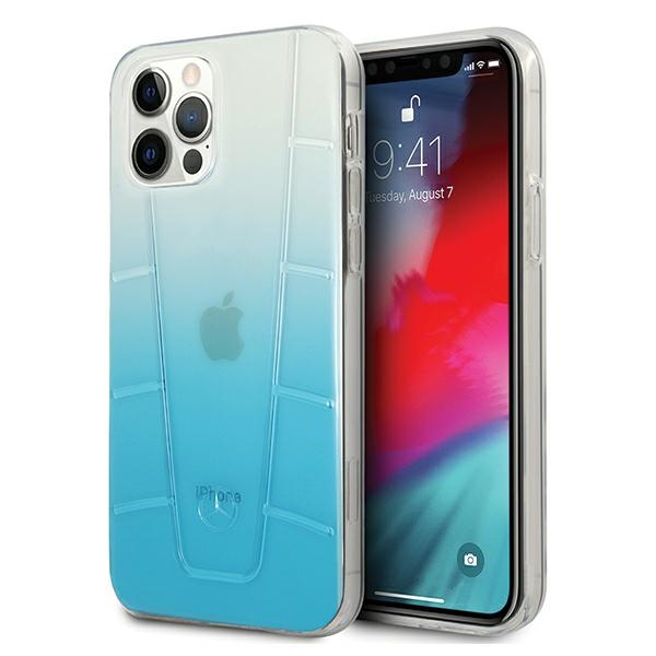 cps-9688b74de1d1ce40c1958fd9fc11dd23-2025-12-06-20-15-34 Mercedes MEHCP12LCLGBL iPhone 12 Pro Max 6,7" blue hardcase Transparent Line - imagine 1