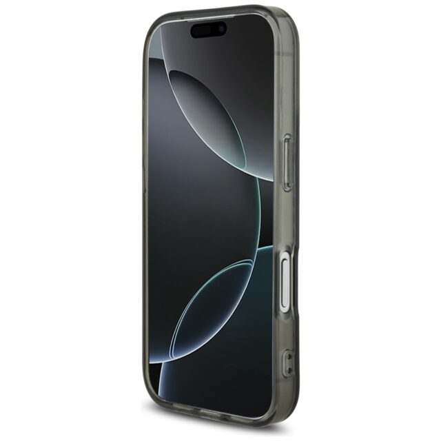 Case AMG Double Layer Transparent        Smocked MagSafe for iPhone 17 Pro black - imagine 5