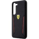 Ferrari FEHCS23MNPYK S23+ S916 black hardcase Carbon Contrast Edges - imagine 6