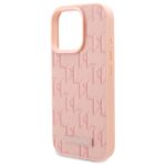 Karl Lagerfeld KLHMP16LPKHPORPP iPhone 16 Pro 6.3" pink hardcase Hot Stamp Magsafe - imagine 6