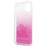 Karl Lagerfeld KLHCN65CFNRCPI iPhone 11 Pro Max hardcase pink Choupette Fun - imagine 4