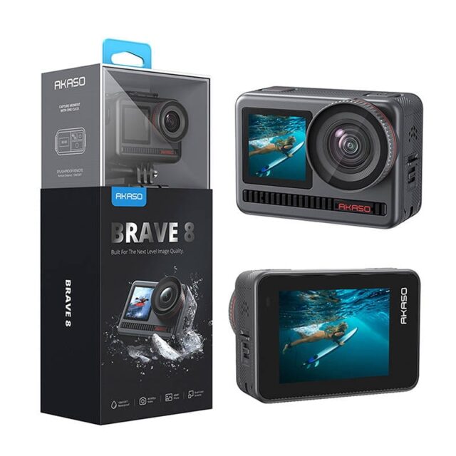 Akaso Brave 8 | Sports Camera | 4K, WiFi, 1550mAh - imagine 4