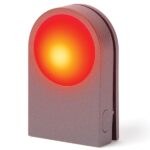 Lexon Lucie LED Clip dark gray/gun LL121X - imagine 3