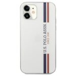 US Polo USHCP12SPCUSSWH iPhone 12 mini 5,4" white Tricolor Collection - imagine 3