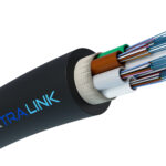 Extralink 72F | Fiber optic cable | 1,5kN FRP, 72J G652D, 10mm, duct, 4km