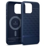 Spigen Caseology Parallax MAG iPhone 15 Pro Max 6.7" Magsafe Midnight Blue ACS06615 - imagine 9