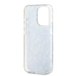 Karl Lagerfeld KLHCP15XHZBPKCCUiPhone 15 Pro Max 6.7" purple Zebra With Cord - imagine 6