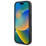 BMW BMHMP16L23RDDK iPhone 16 Pro 6.3" black hardcase Sign Leather Diamond Metal Logo MagSafe - imagine 5