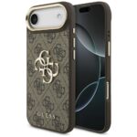 Case Guess 4G Big 4G Classic Logo for iPhone 17 Air brown gold