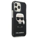 Karl Lagerfeld KLHCP13LTPEIKK iPhone 13 Pro / 13 6,1" hardcase black Iconik Karl - imagine 4