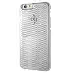 Ferrari Hardcase FEPEHCP6SI iPhone 6/6S perforated aluminum silver