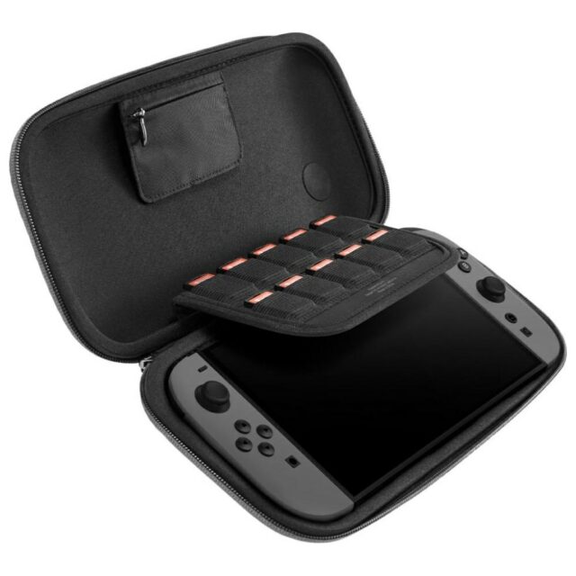 Spigen Klasden Pouch Case for Nintendo Switch 2 gray - imagine 8