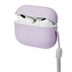 UNIQ Lino Case AirPods Pro 2 gen Silicone lilac - imagine 2