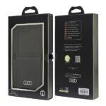 Audi Synthetic Leather MagSafe Z Flip 6 F741 black hardcase AU-TPUPCFlip6-Q5/D1-BK - imagine 8