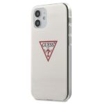 Guess GUHCP12SPCUCTLWH iPhone 12 mini 5,4" white hardcase Triangle Collection - imagine 2