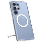 Spigen Ultra Hybrid Mag MagSafe Case for Samsung Galaxy S25 Ultra White - imagine 6