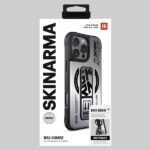 Skinarma case Kira Kobai iPhone 16 Pro Max 6.9" Magnetic Charging Grip Stand chrome - imagine 5