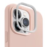 UNIQ case Lino Hue iPhone 15 Pro 6.1" Magclick Charging blush pink - imagine 3