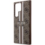 Guess GUHCS23LP4RPSW S23 Ultra S918 brown hardcase 4G Printed Stripe - imagine 6