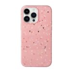 UNIQ Coehl Terrazzo Case iPhone 14 Pro 6,1" coral pink