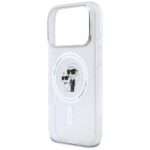 Karl Lagerfeld IML Karl Choupette Glitter MagSafe Case for iPhone 17 Pro Clear - imagine 6