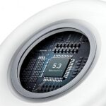 USAMS Bluetooth 5.3 Headphones TWSX-Don Series Dual mic ENC wireless black/black BHUXD01 - imagine 3