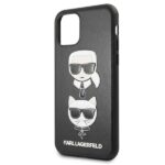 Karl Lagerfeld KLHCN58KICKC iPhone 11 Pro hardcase black Karl & Choupette - imagine 3