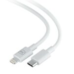 3MK Hyper Cable USB-C - Lightning20W 1.2m White cable - imagine 2