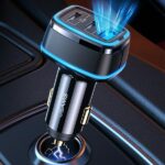 USAMS Car Charger 2xUSB-C + 1xUSB C24 105W Fast Charge white CC141TC02 (US-CC141) - imagine 2