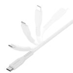 ENERGEA Flow USB-C to USB-C Cable 1.5m White 240W 5A PD Fast Charge - imagine 3