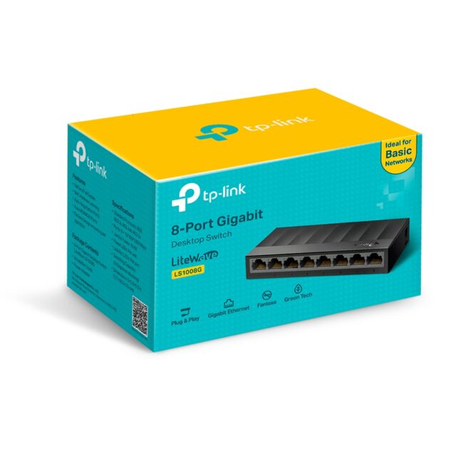TP-Link LS1008G | Switch | 8x RJ45 1000Mb/s - imagine 2