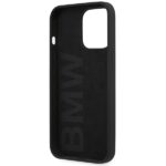Case BMW BMHCP13LSLBLBK iPhone 13 Pro / 13 6.1" black hardcase Silicone Signature Logo - imagine 7