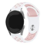 Beline Watch Strap 22mm Sport Siliconewhite/pink white/pink box