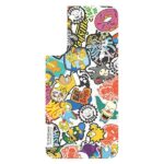 Panel Samsung GP-TOU021HOQYW for Frame Cover for Galaxy S22+ Simpsons Faces white