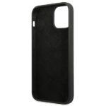 Guess GUHCP13SSLTGK iPhone 13 mini 5,4" black hardcase Silicone Triangle - imagine 7