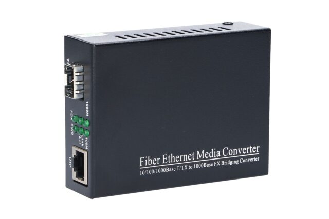 Extralink Sedir | Media converter | 1x SFP, 1x RJ45 1000Mb/s, MC220 replacement - imagine 5