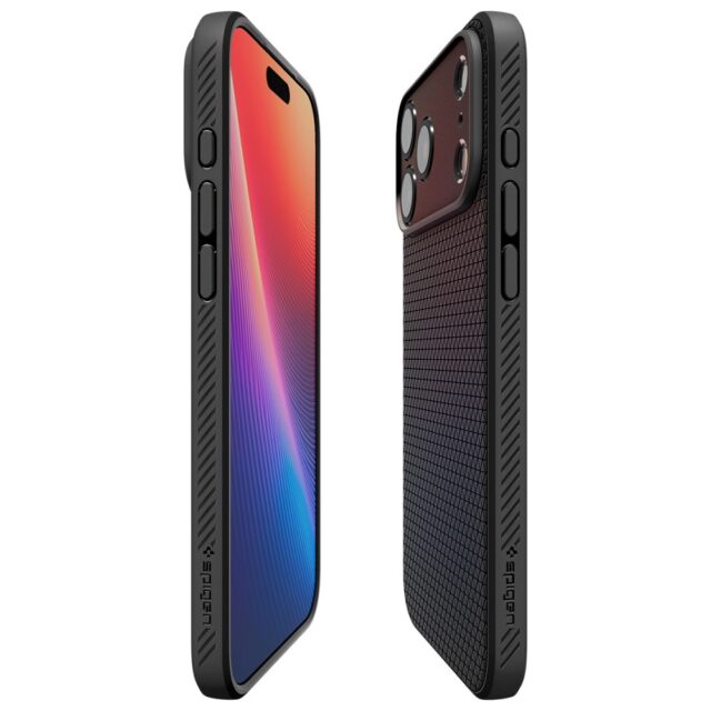 Spigen Liquid Air Case for iPhone 17 Pro Black - imagine 7