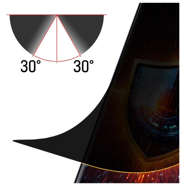 3MK Silky Matt Privacy Screen Protector for Motorola Edge 60 Fusion - imagine 2