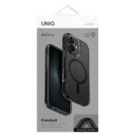 UNIQ Combat iPhone 16 case 6.1" Magclick Charging black/carbon black - imagine 4