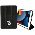 Karl Lagerfeld KLFC10SAKHPCK iPad 10.2" Folio Magnet Allover Cover black Saffiano Monogram Cho - imagine 5
