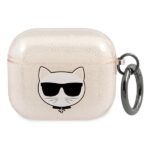 Karl Lagerfeld KLA3UCHGD AirPods 3 cover gold Glitter Choupette