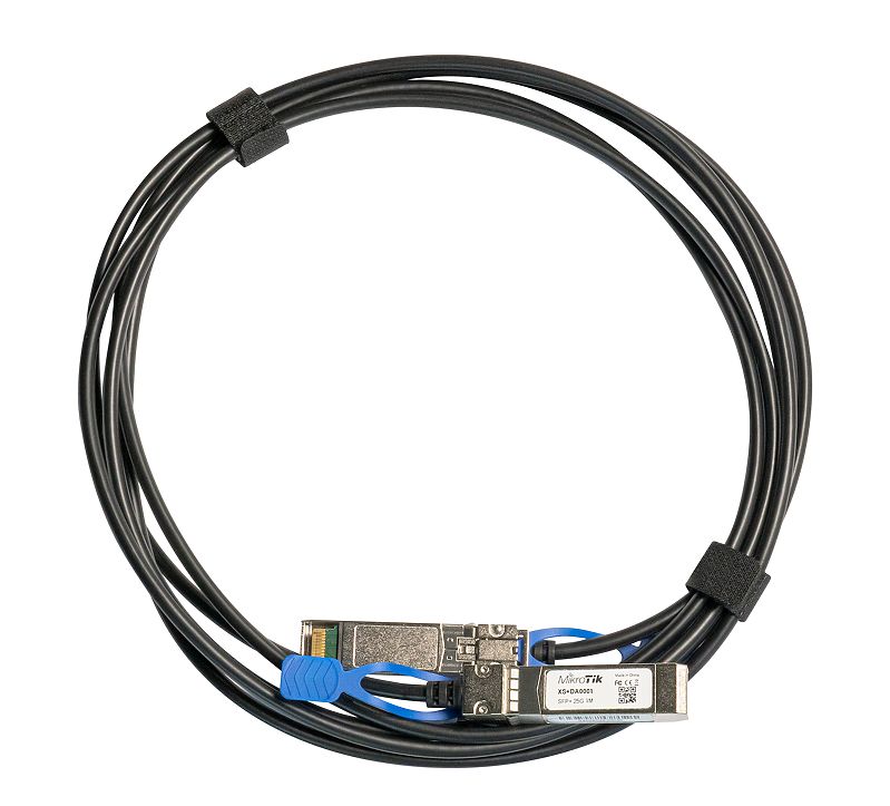 cps-985600f31da4b99845faae1f3a8ebef4-2025-12-05-10-07-57 MikroTik XS+DA0001 | DAC SFP28 Cable | 25Gb/s, 1m - imagine 1