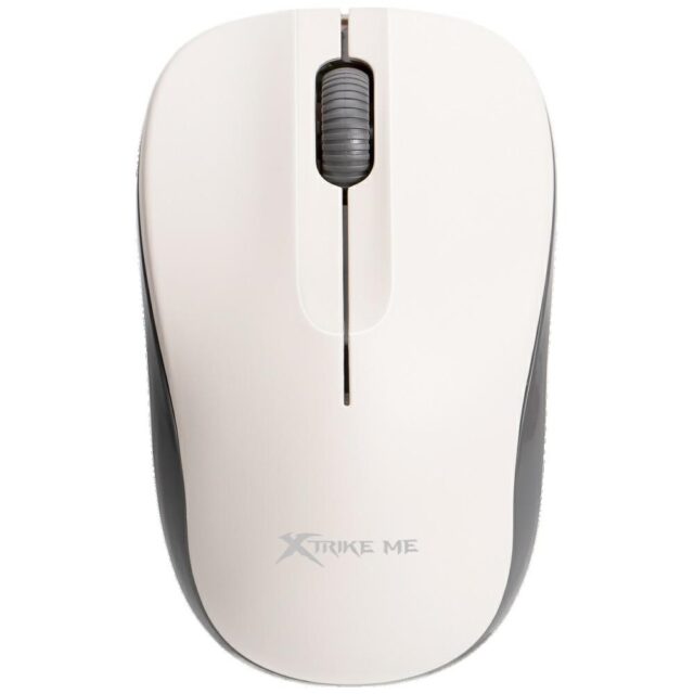 Wireless computer mouse  XTRIKE ME GW-116 GY white - imagine 4
