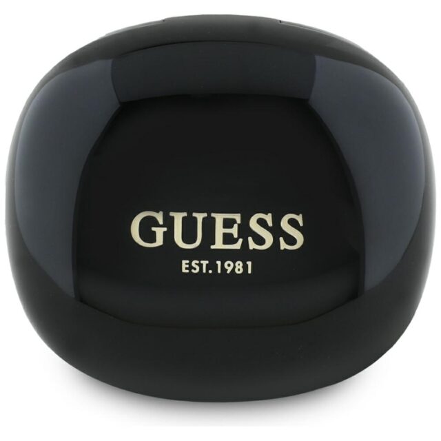 Headphones TWS Guess Flat Classic Logo Electroplated black - imagine 2