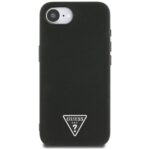 Case Guess Grained Triangle MagSafe for iPhone 16e black - imagine 3